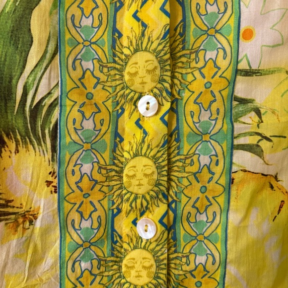 SOLD-Calypso St. Barth blouse - Picture 3 of 8